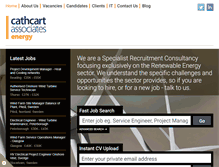 Tablet Screenshot of cathcartenergy.com